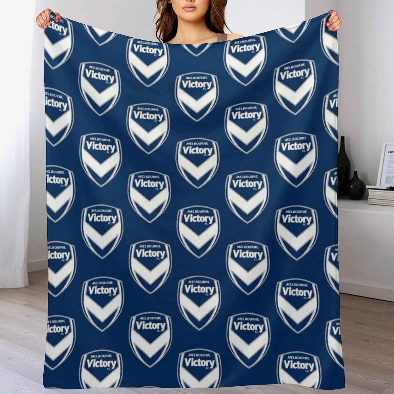 MELBOURNE VICTORY FC Throw Bla - Home Decor Melbourne 评论和价格