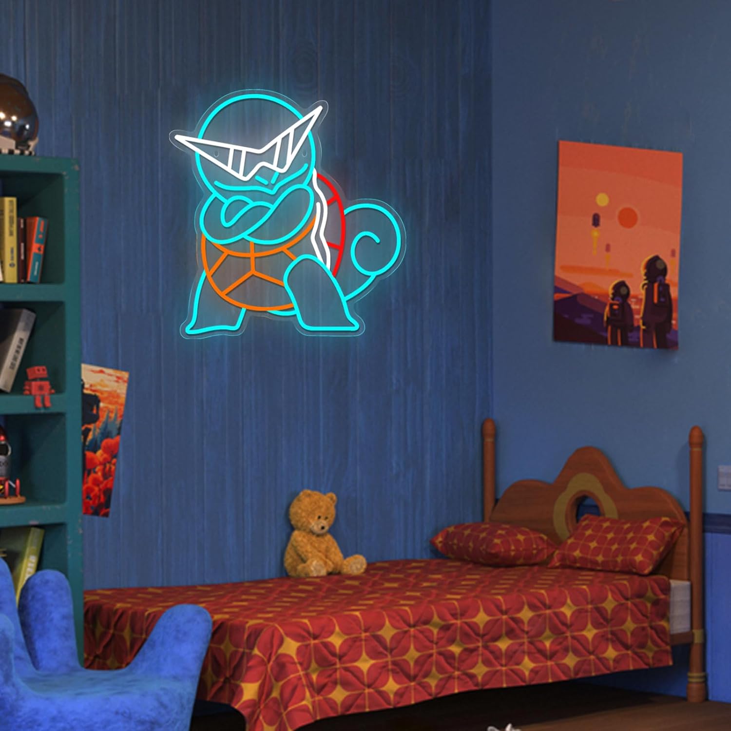 Pokemon Squirtle Neon Sign LED - Home Decor Etsy 评论和价格