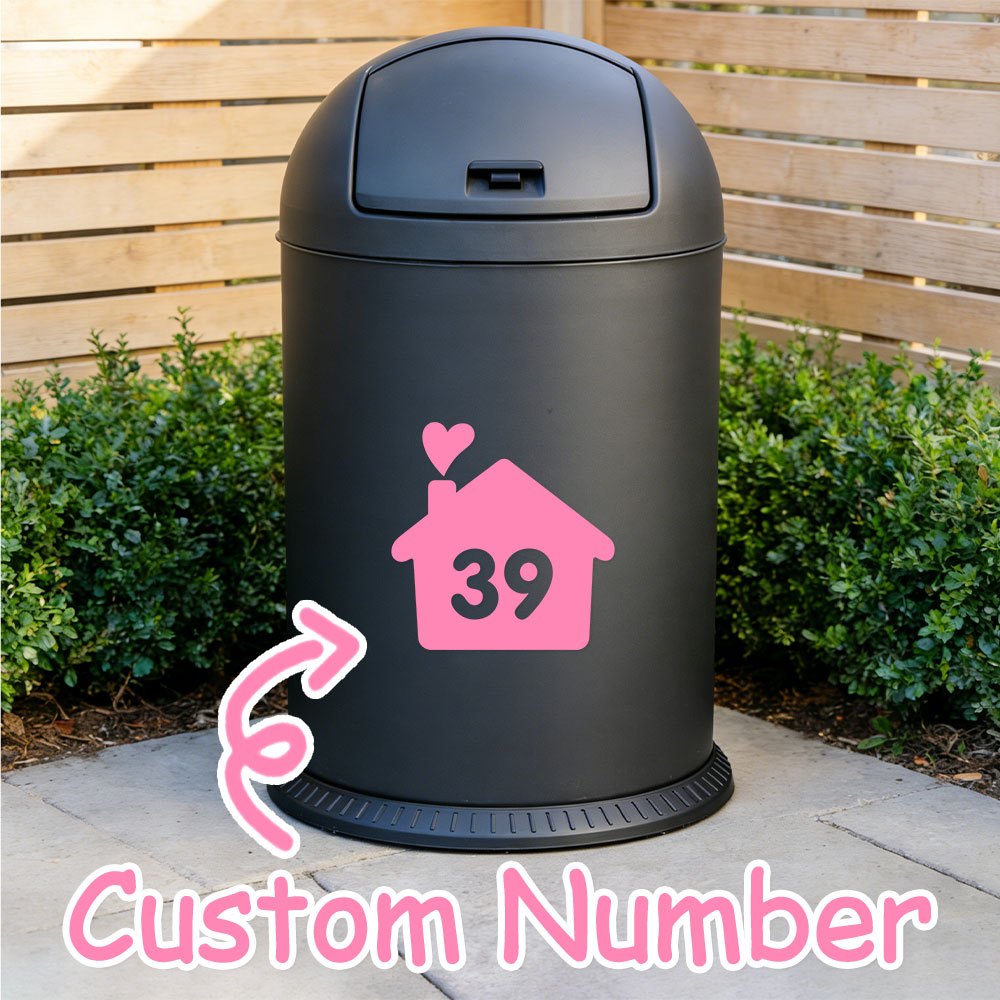 1PC/3PCS Custom House Number S - Home Decor Sticker 评论和价格