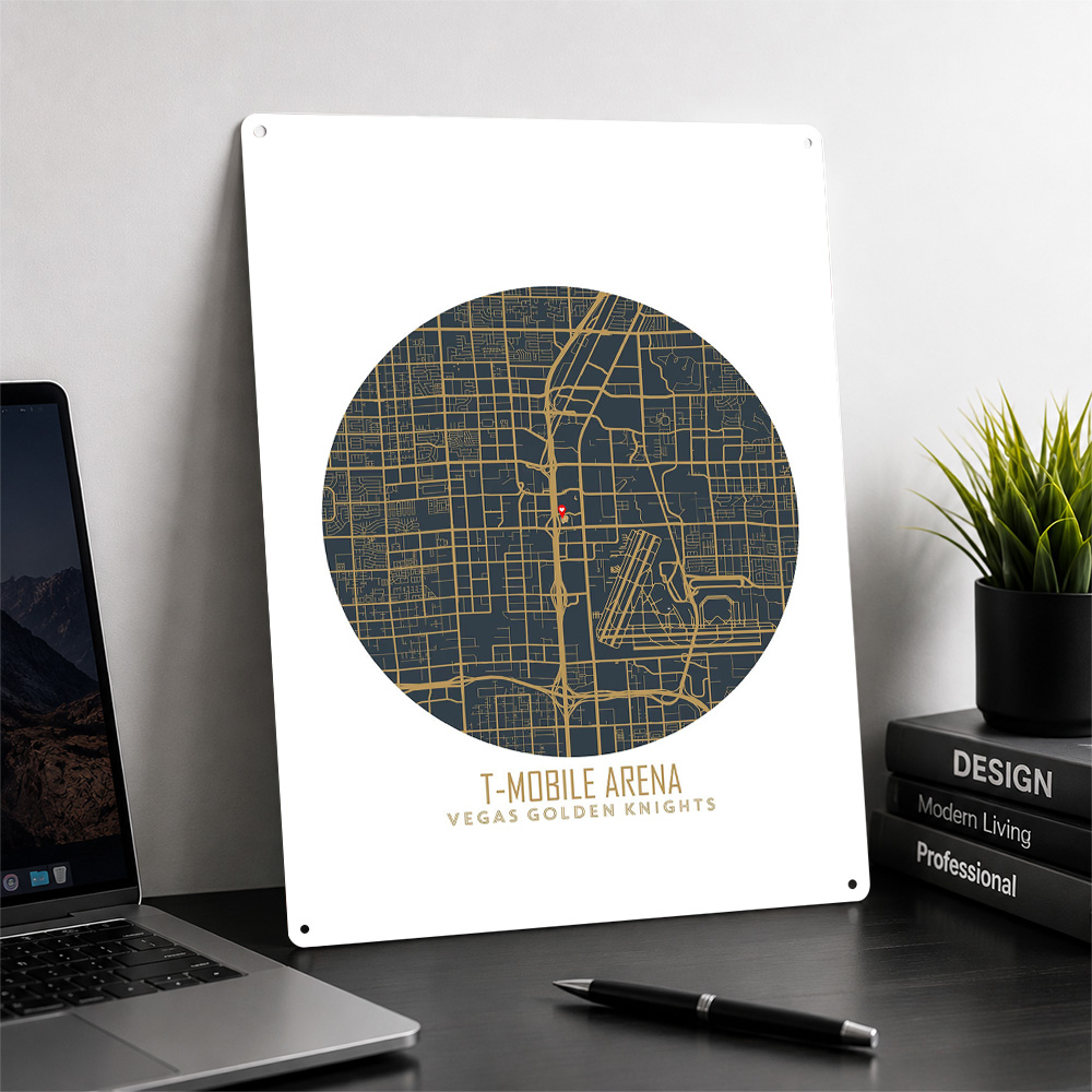 T Mobile Arena Map Poster Venu - Home Decor Mobile Game 评论和价格