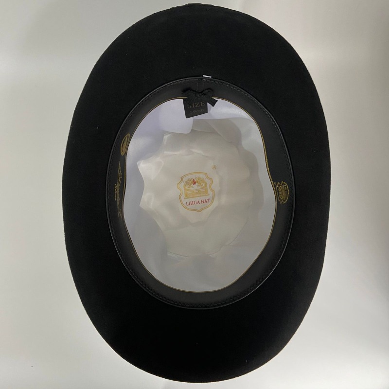 Black Wool Felt Top Hat Men's  - Victory Home Decor 评论和价格