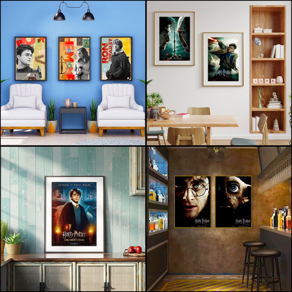 30*43cm Genuine Harry Potter P - Home Decor Scrap 评论和价格