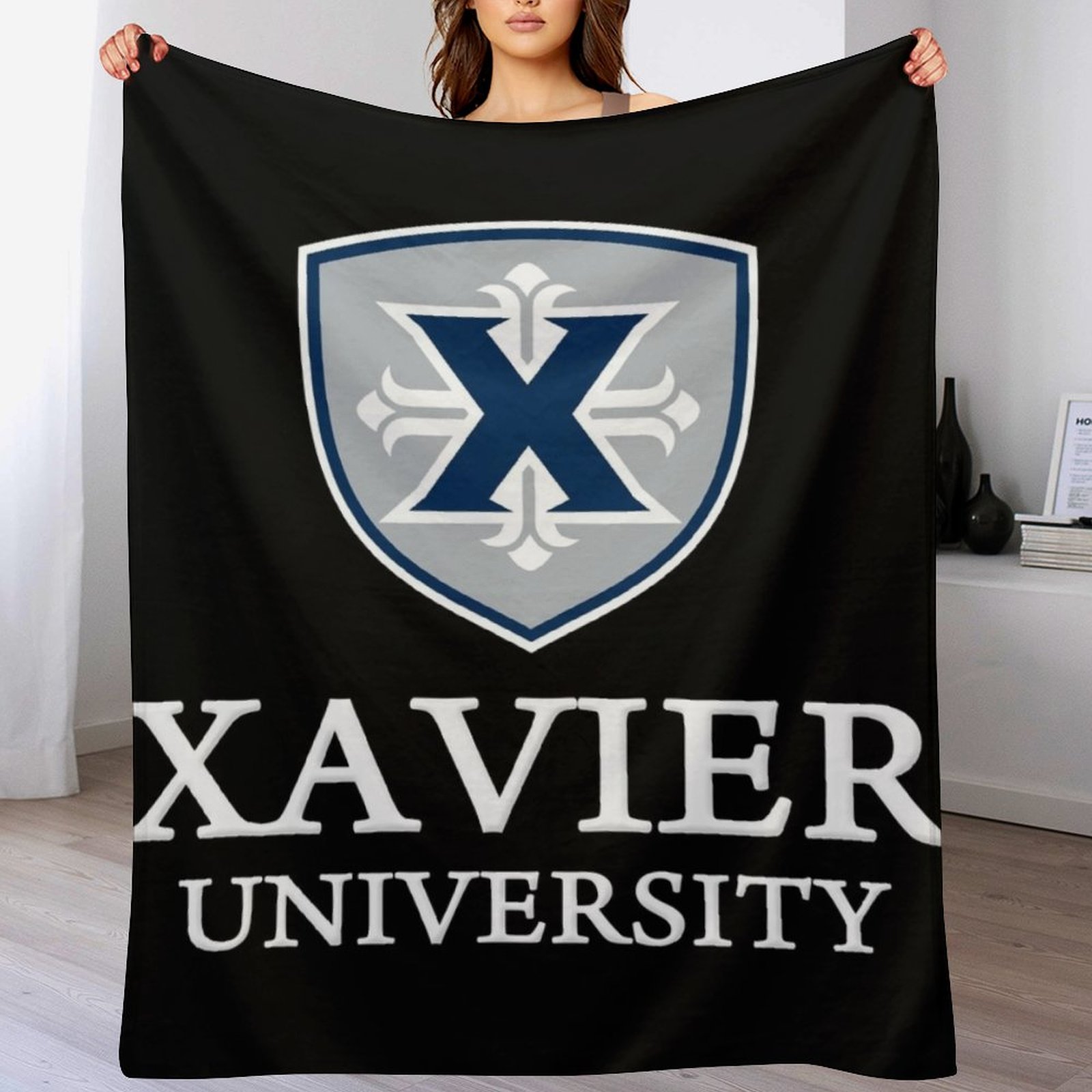 Xavier University Throw Blanke - Xavier Home Decor 评论和价格