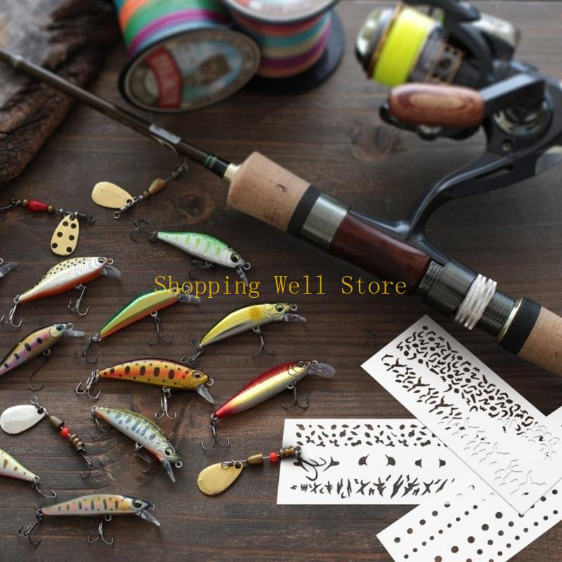 KX4B 6Pcs Hollowed Fishing Lur - Home Decor Scrap 评论和价格