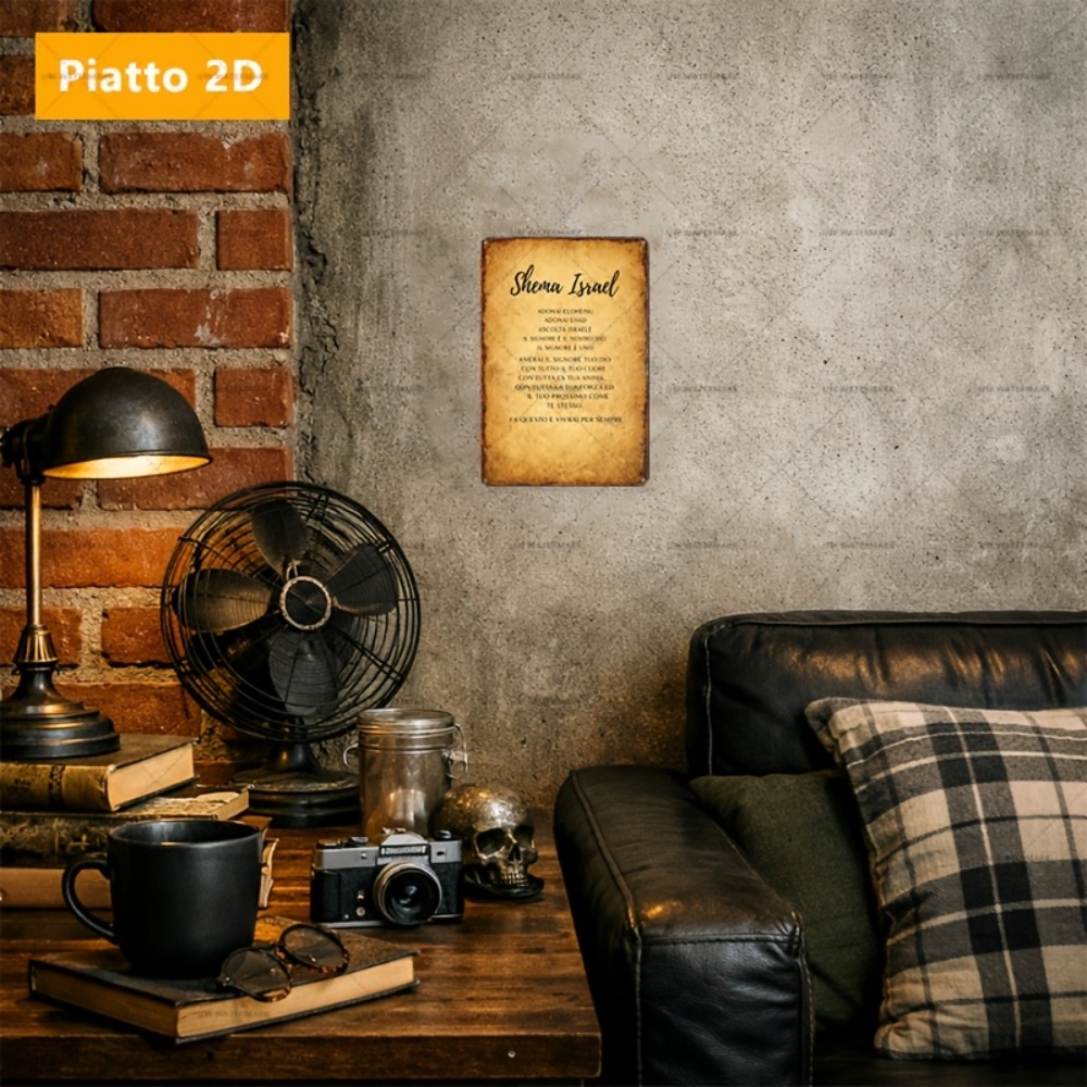 CIFBUY  Hebrew Scripture Alumi - Home Decor In 评论和价格
