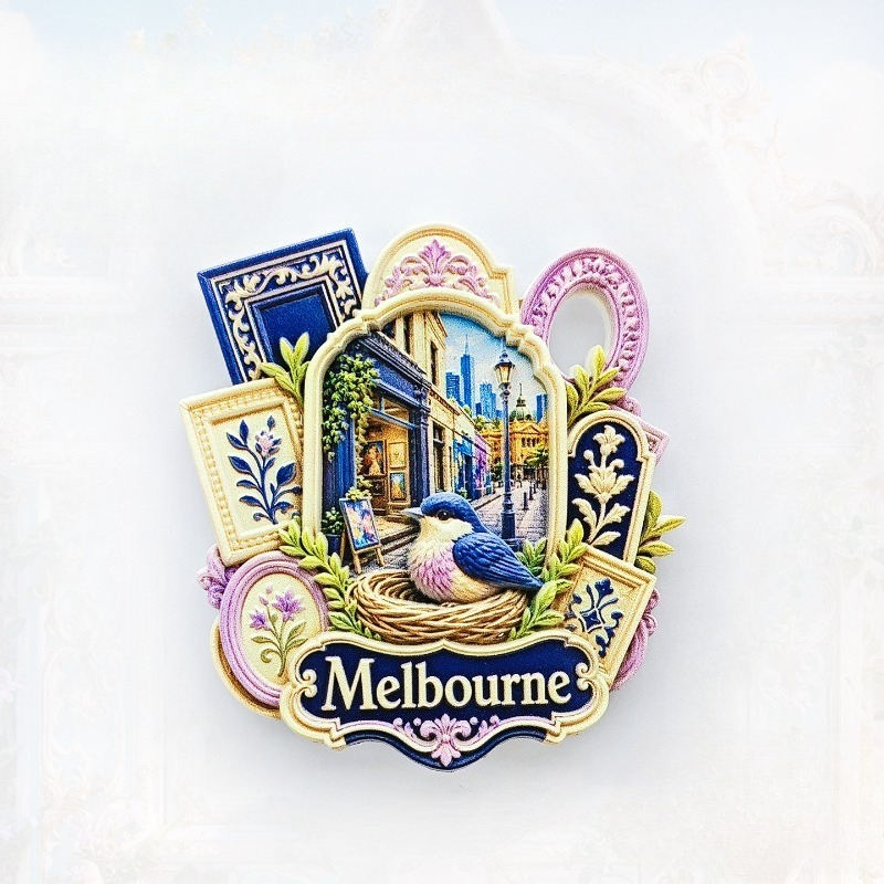 Melbourne Bird Lane Fridge Mag - Home Decor Melbourne 评论和价格