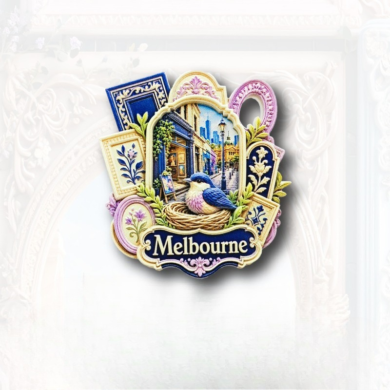 Melbourne Bird Lane Fridge Mag - Home Decor Melbourne 评论和价格